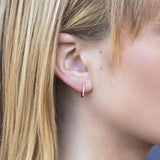 Shy Creation Diamond Huggie Earrings-Shy Creation Diamond Huggie Earrings - SC55001598