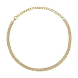 Shy Creation Diamond Laurel Wreath Necklace 1.40 CT-Shy Creation Diamond Laurel Wreath Necklace - SC55023418 - Shy Creation Diamond Laurel Wreath Necklace in 14 karat yellow gold with diamonds totaling 1.40 carats.