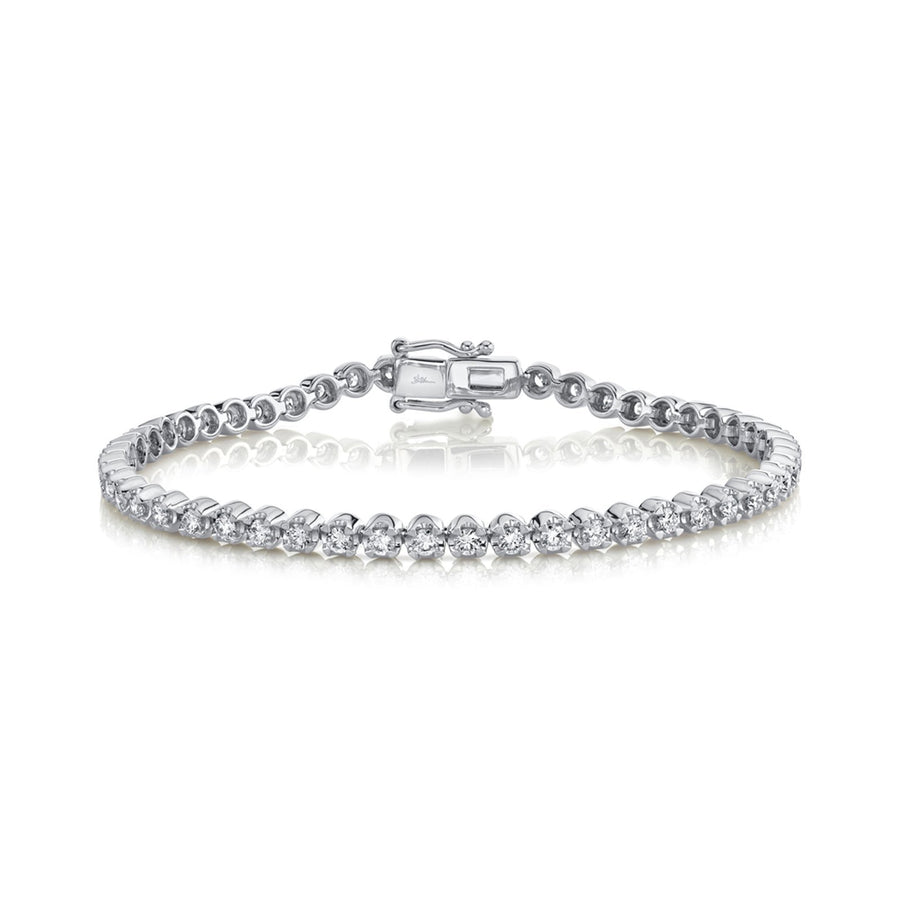 Shy Creation Diamond Line Bracelet -