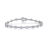 Shy Creation Diamond Line Bracelet-Shy Creation Diamond Line Bracelet - SC22007522