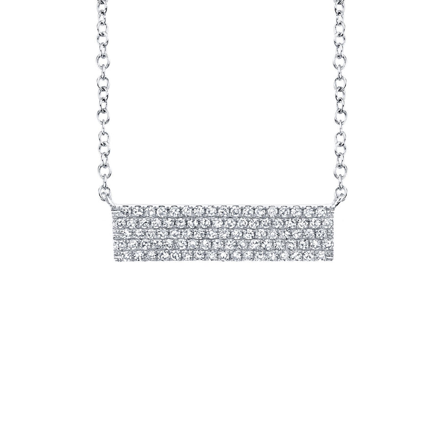 Shy Creation Diamond Pave Necklace 0.25 CT - SC55001719V4