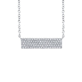 Shy Creation Diamond Pave Necklace 0.25 CT-Shy Creation Diamond Pave Necklace 0.25 CT - SC55001719V4