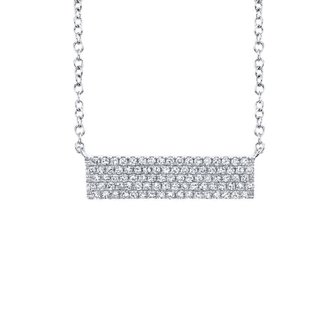 Shy Creation Diamond Pave Necklace 0.25 CT-Shy Creation Diamond Pave Necklace 0.25 CT - SC55001719V4