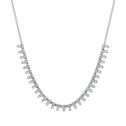 Shy Creation Diamond Necklace-Shy Creation Diamond Necklace - SC55019145