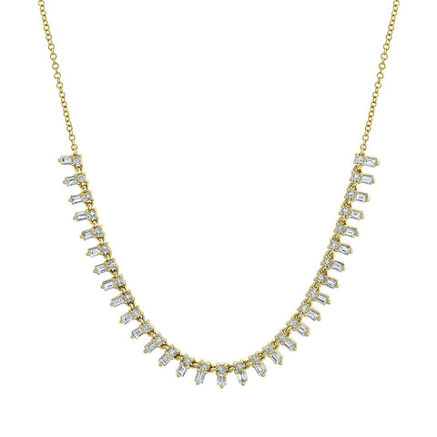 Shy Creation Diamond Necklace-Shy Creation Diamond Necklace - SC55019146