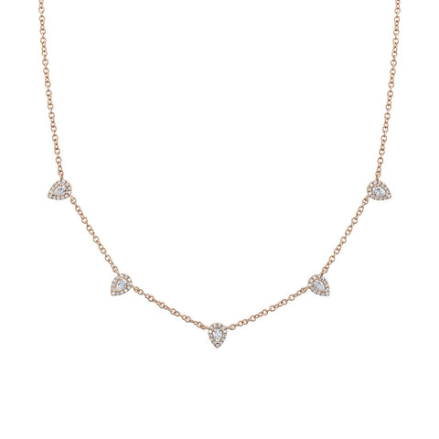 Shy Creation Diamond Necklace-Shy Creation Diamond Necklace - SC55019901