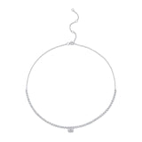 Shy Creation Diamond Necklace - SC55019993