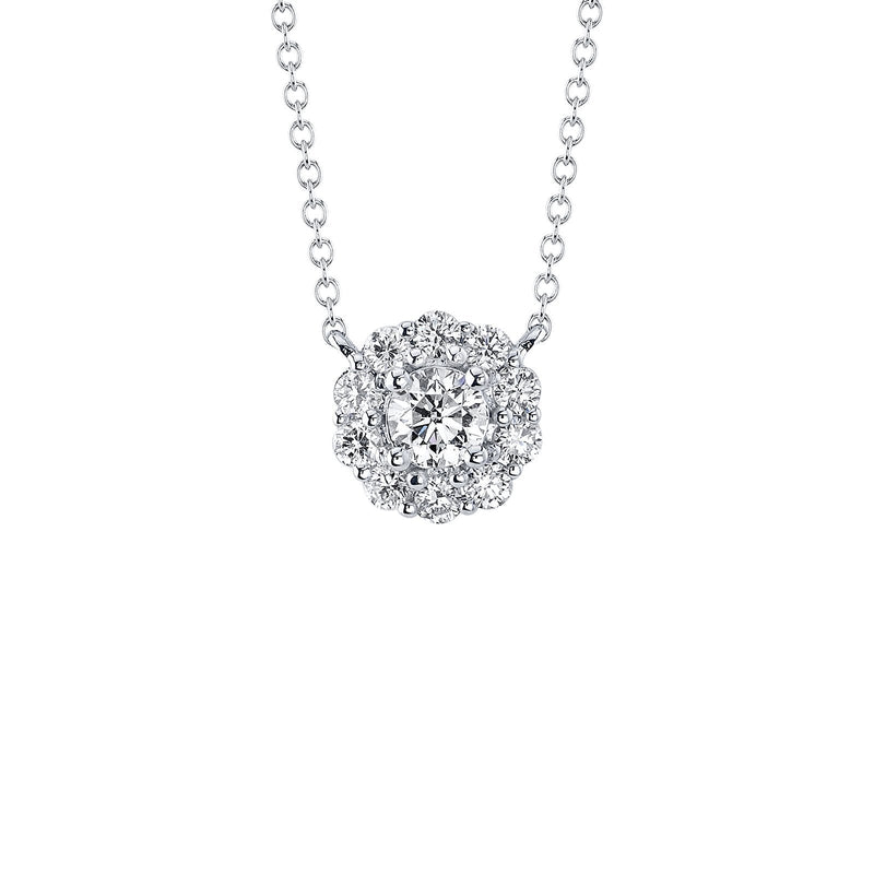 Shy Creation Diamond Necklace 0.79 CT-Shy Creation Diamond Necklace - SC55022477