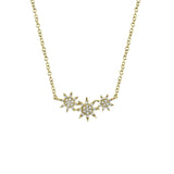 Shy Creation Diamond Star Necklace-Shy Creation Diamond Star Necklace - SC55006110