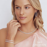 Shy Creation Diamond Tennis Bracelet-Shy Creation Diamond Tennis Bracelet - SC55002949