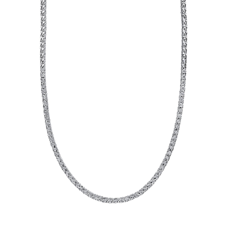 Shy Creation Diamond Tennis Necklace - SC55009469