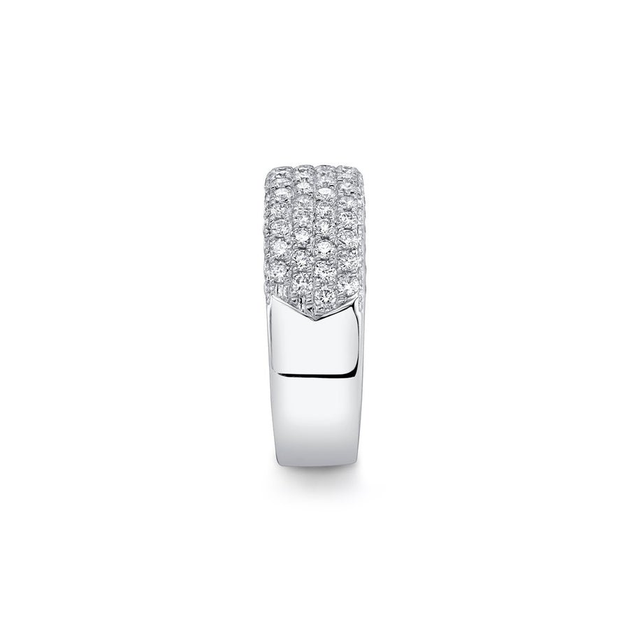 Shy Creation Pavé Diamond Band - SC28023446