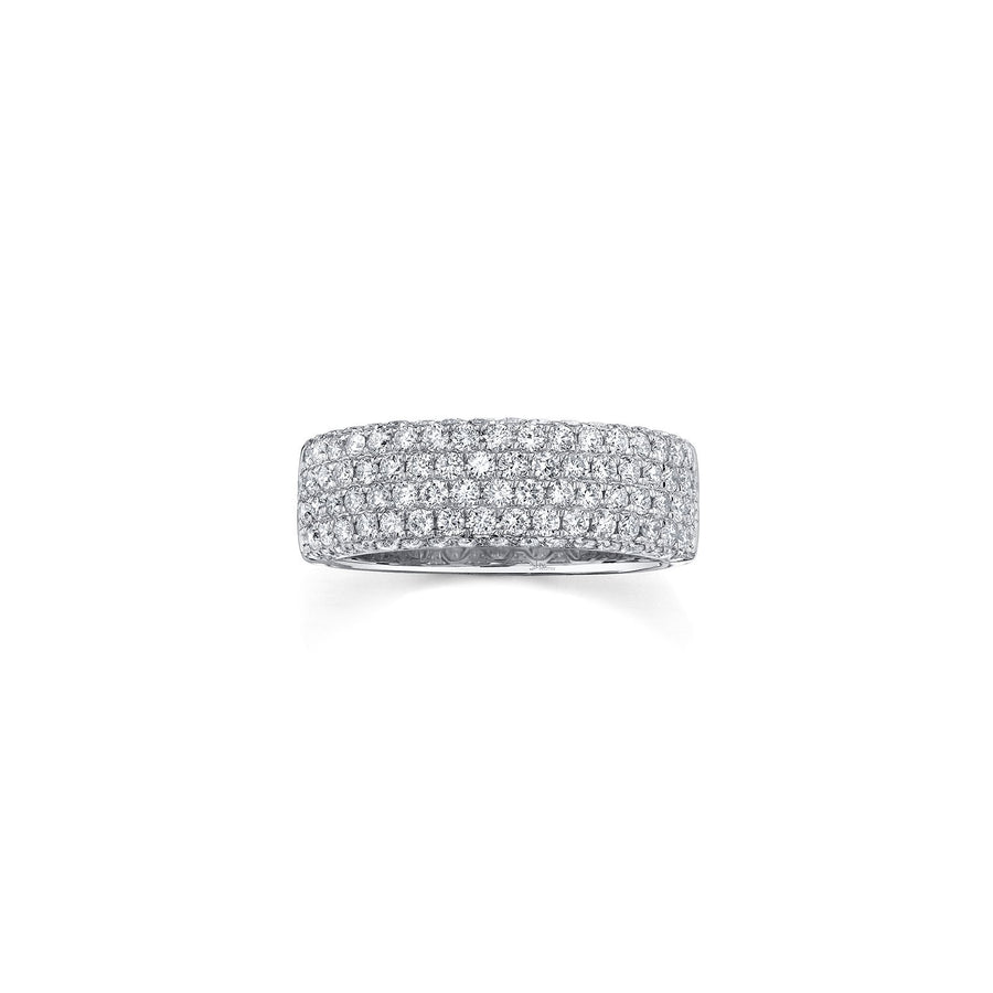 Shy Creation Pavé Diamond Band - SC28023446