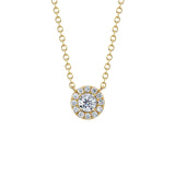 Shy Creation Stella Diamond Necklace-Shy Creation Stella Diamond Necklace - SC55024122V2