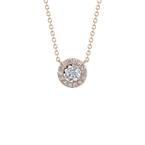 Shy Creation Stella Diamond Necklace-Shy Creation Stella Diamond Necklace - SC55024123V2