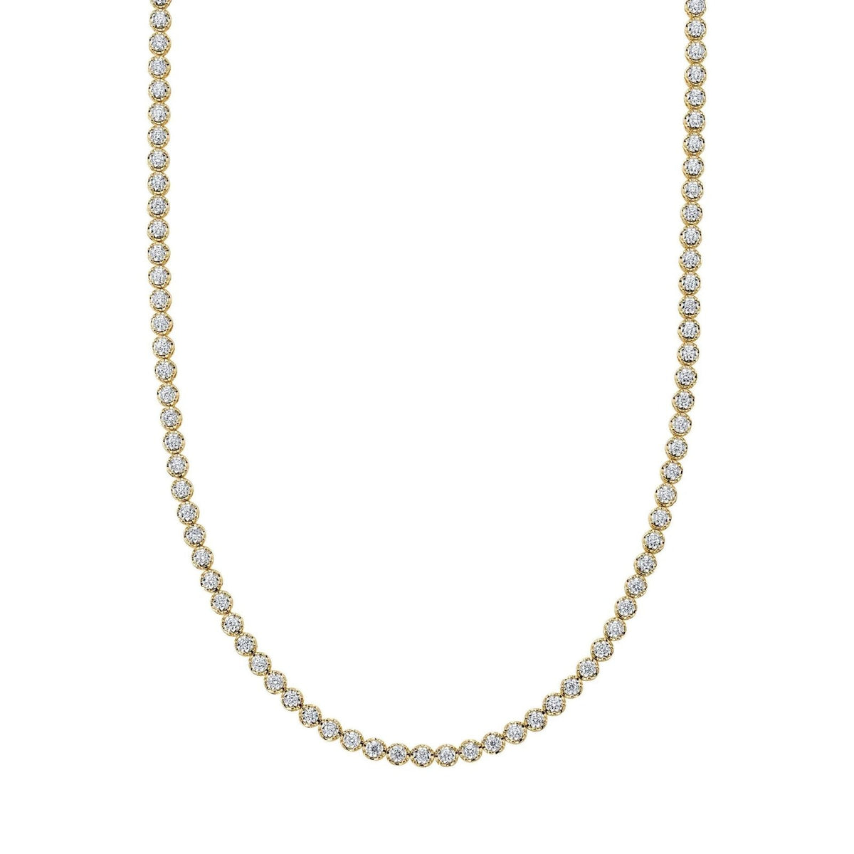Shy Creation Stella Diamond Tennis Necklace - SC55024327V2