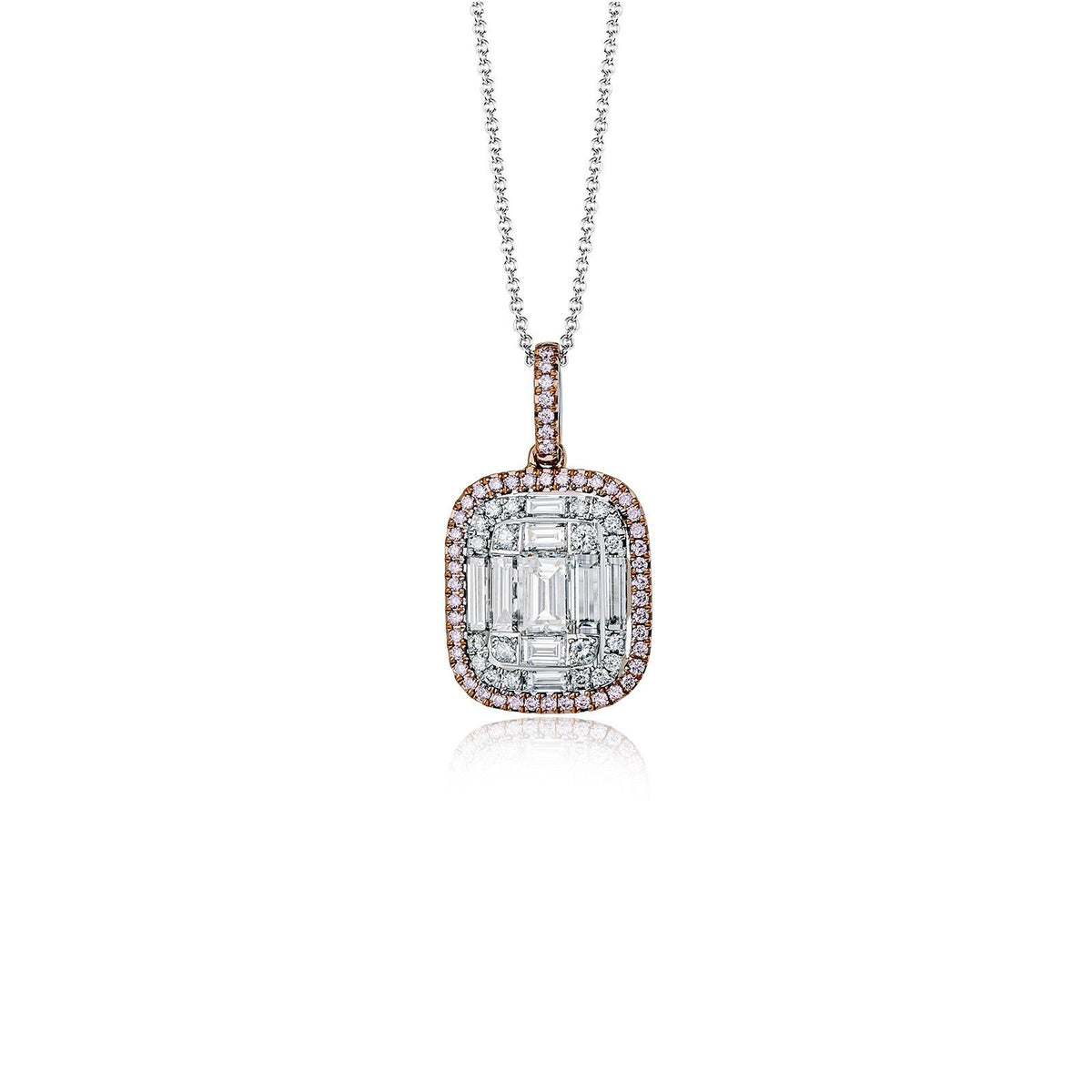Simon G Diamond Pendant and Chain -