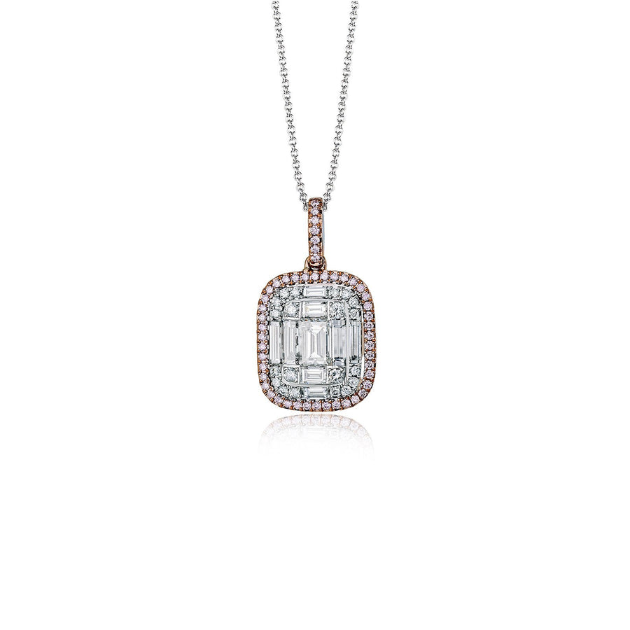 Simon G Diamond Pendant and Chain -