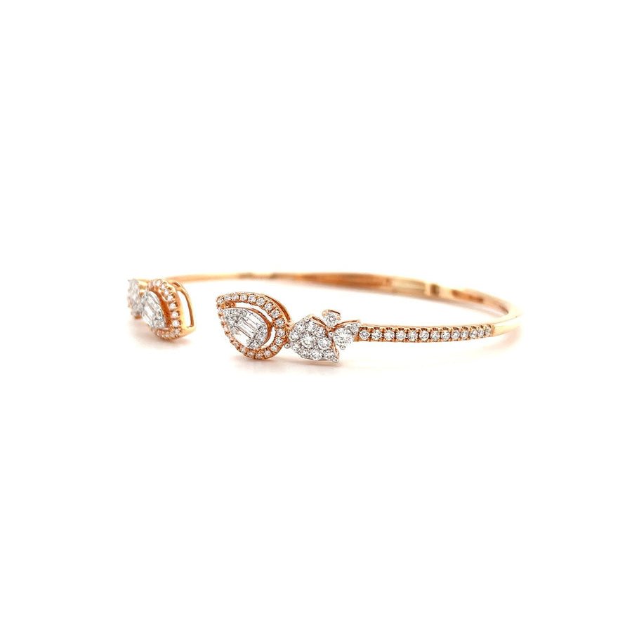 Split Diamond Bangle - DBRDI00331
