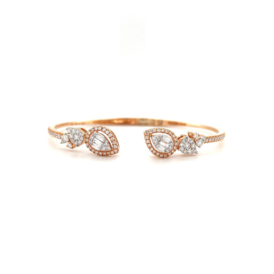 Split Diamond Bangle - DBRDI00331