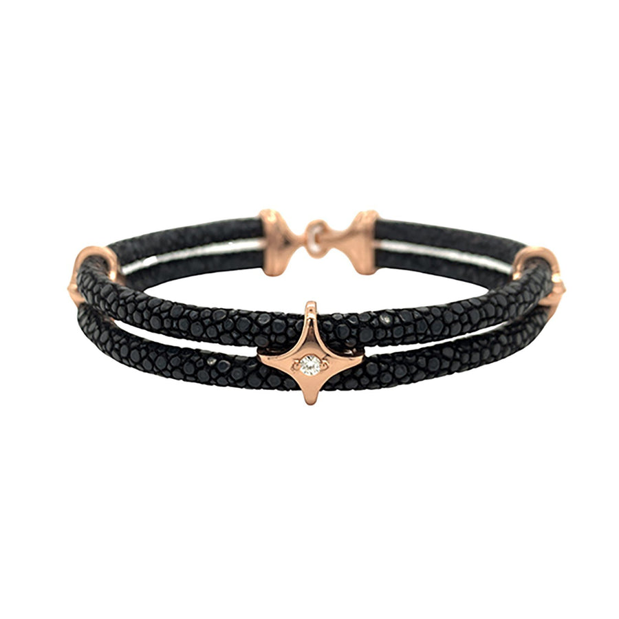 Sting HD Silver Plated Diamond Bracelet -