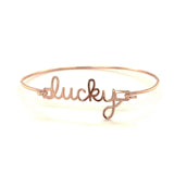 Sydney Evan 14K Rose Gold Lucky Bracelet -