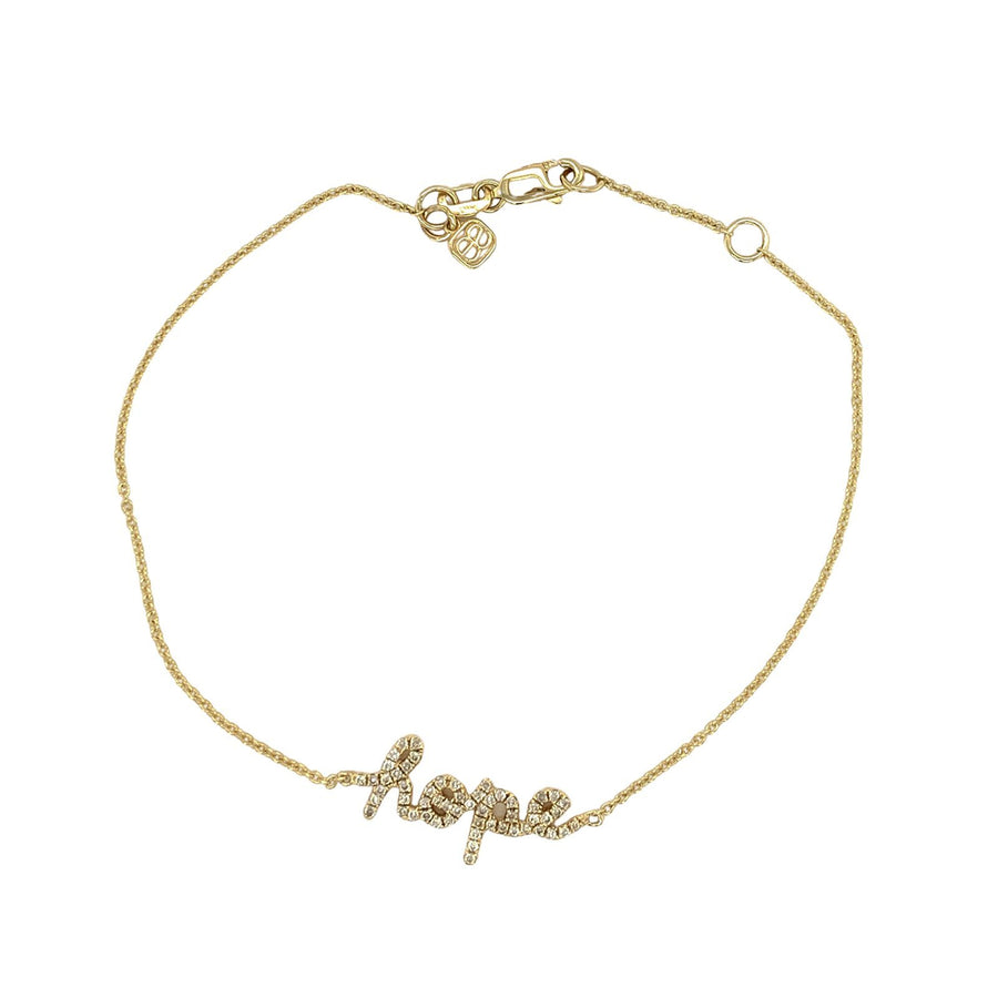 Sydney Evan 14K Yellow Gold Diamond Bracelet -