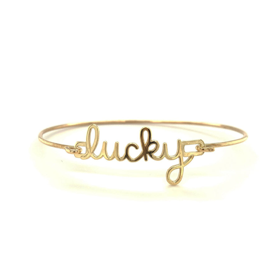 Sydney Evan 14K Yellow Gold Lucky Bracelet -