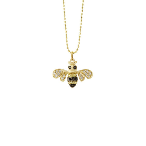 Sydney Evan Bee Necklace-Sydney Evan Bee Necklace -