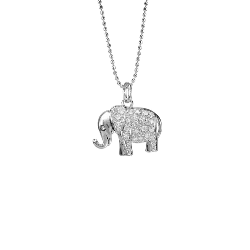 Sydney Evan Elephant Necklace-Sydney Evan Elephant Necklace -