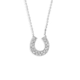 Sydney Evan Horseshoe Diamond Necklace -