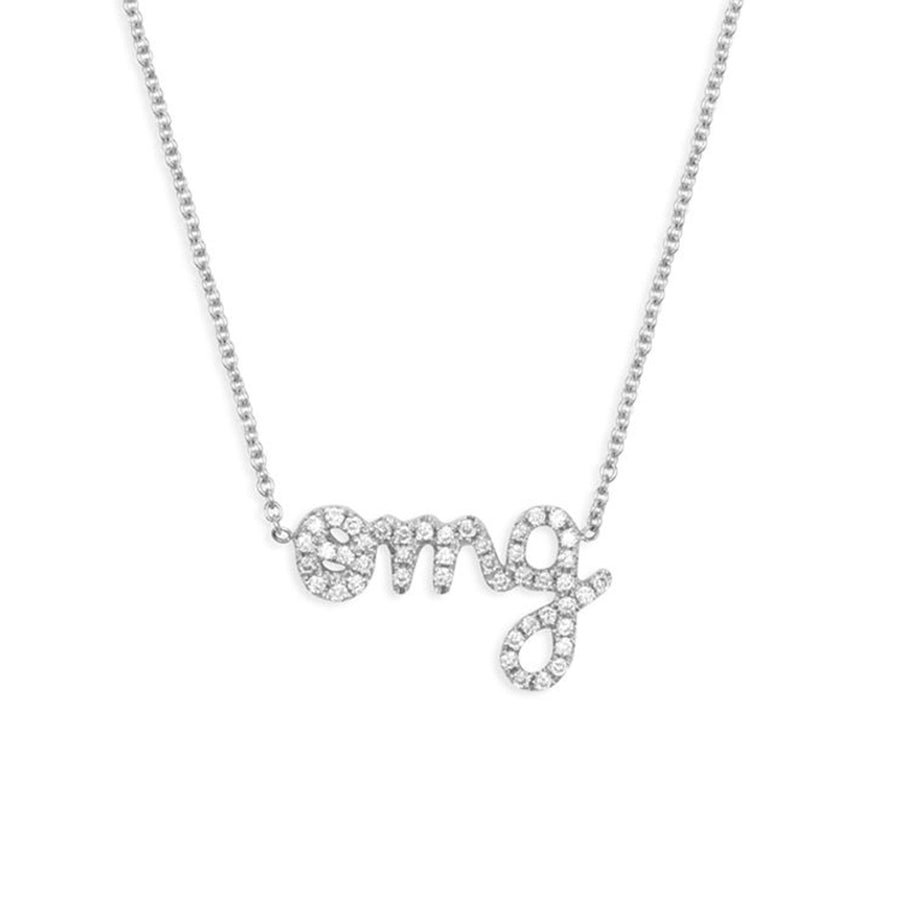 Sydney Evan "OMG" Necklace -