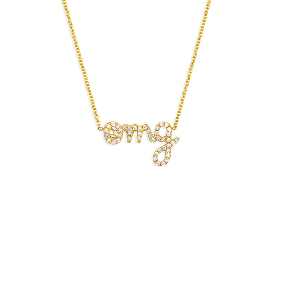 Sydney Evan "OMG" Necklace -