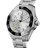 TAG Heuer Aquaracer Calibre 5 Automatic Mens Silver Steel Watch -