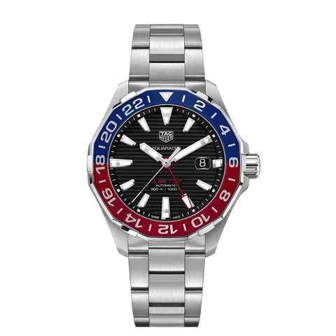 TAG Heuer Aquaracer Calibre 7 Gmt - 43mm-Tag Heuer Aquaracer Calibre 7 Gmt - 43mm -