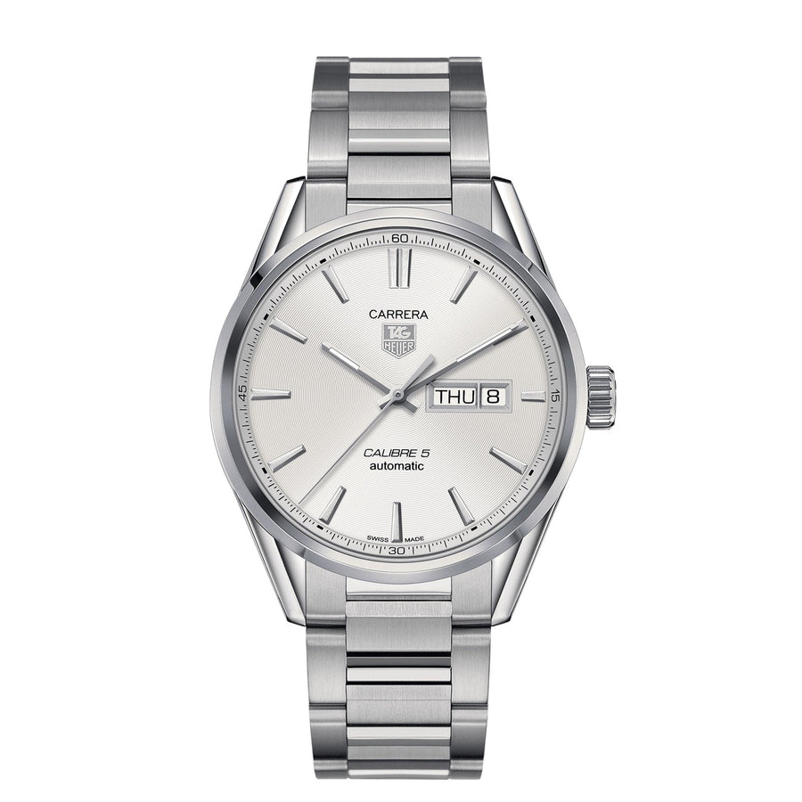 Tag Heuer Carrera Calibre 5 Day-Date - 41mm - WAR201B.BA0723