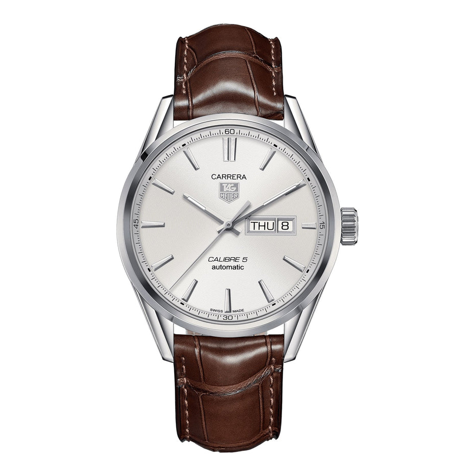 Tag Heuer Carrera Calibre 5 Day-Date - 41mm - WAR201B.FC6291