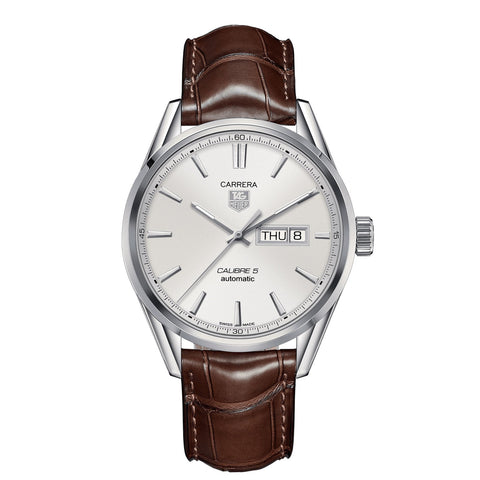 Tag Heuer Carrera Calibre 5 Day-Date - 41mm-Tag Heuer Carrera Calibre 5 Day-Date - 41mm - WAR201B.FC6291