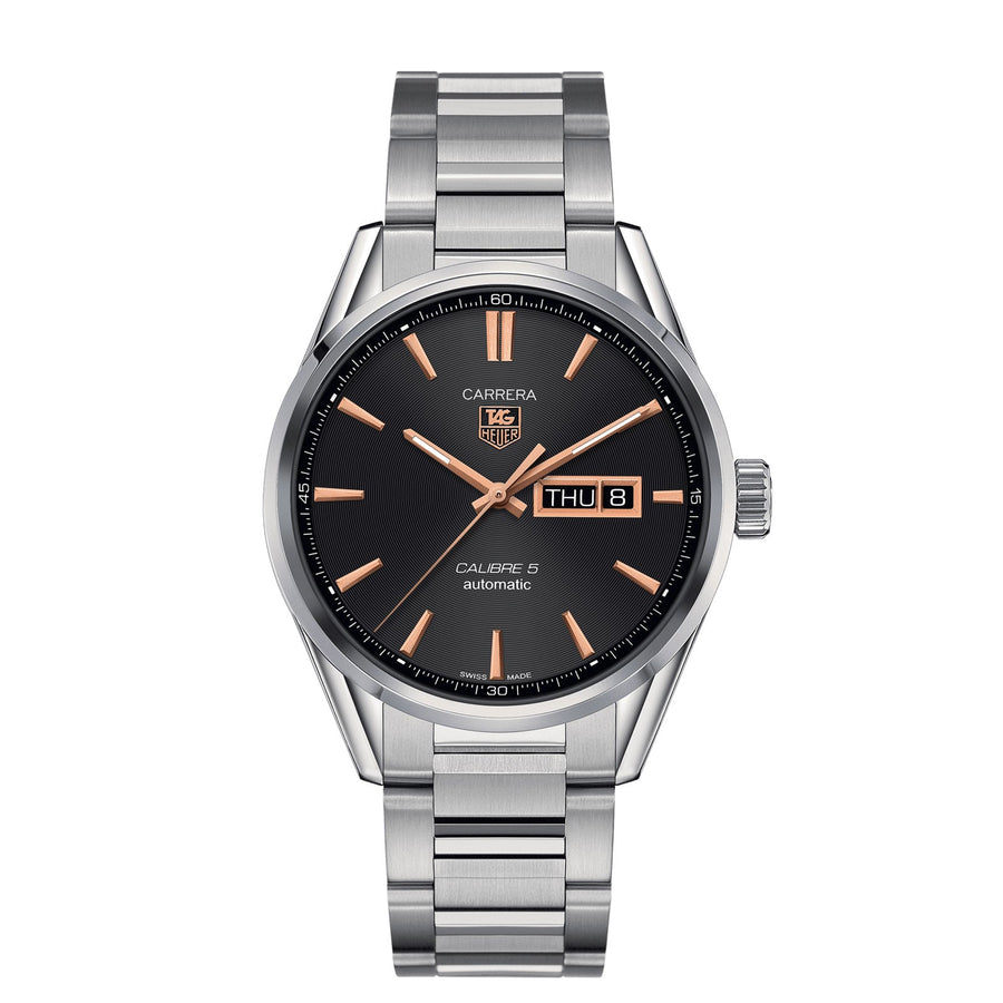 Tag Heuer Carrera Calibre 5 Day-Date - 41mm - WAR201C.BA0723