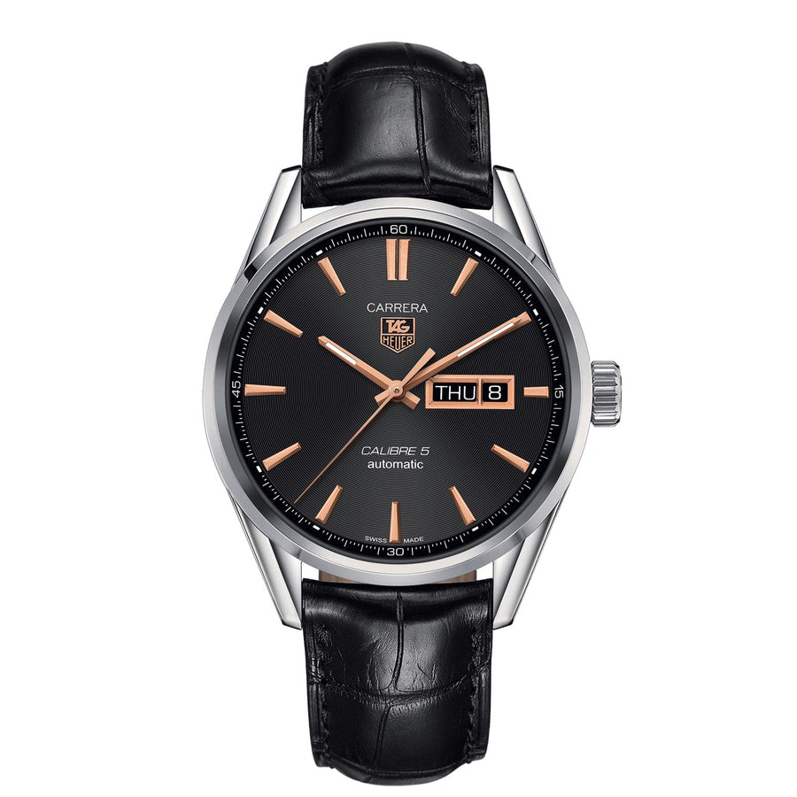 Tag Heuer Carrera Calibre 5 Day-Date - 41mm - WAR201C.FC6266