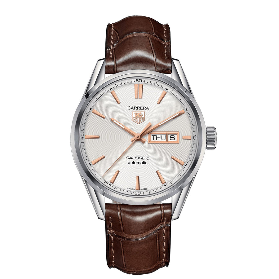 Tag Heuer Carrera Calibre 5 Day-Date - 41mm - WAR201D.FC6291