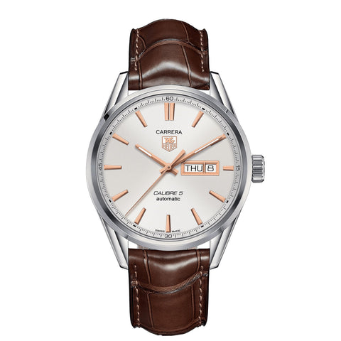 Tag Heuer Carrera Calibre 5 Day-Date - 41mm-Tag Heuer Carrera Calibre 5 Day-Date - 41mm - WAR201D.FC6291
