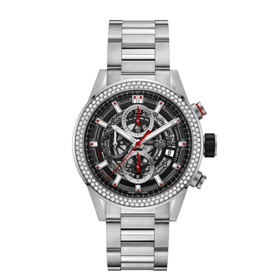 Tag Heuer Carrera Calibre Heuer 01 - 43mm - CAR201P.BA0766