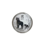 Tiger Silver Coin 2022-Tiger Silver Coin 2022 - TIGER1OZAG