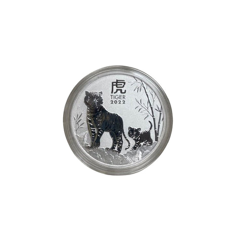 Tiger Silver Coin 2022 - TIGER1OZAG