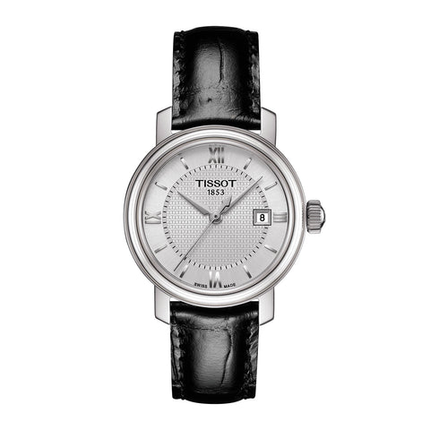 Tissot Bridgeport Quartz Silver Dial Ladies Watch-Tissot Bridgeport Quartz Silver Dial Ladies Watch - T097.010.16.038.00