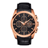 Tissot couturier clearance chronograph rose gold