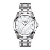 Tissot Couturier Pearl Diamond Watch Lady -