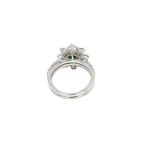 Tsavorite Diamond Ring -