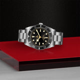 TUDOR Black Bay 54 37mm Steel-TUDOR Black Bay 54 37mm Steel - M79000N-0001 - TUDOR Black Bay 54 in a 37mm stainless steel case with black dial on stainless steel bracelet, featuring an automatic movement.